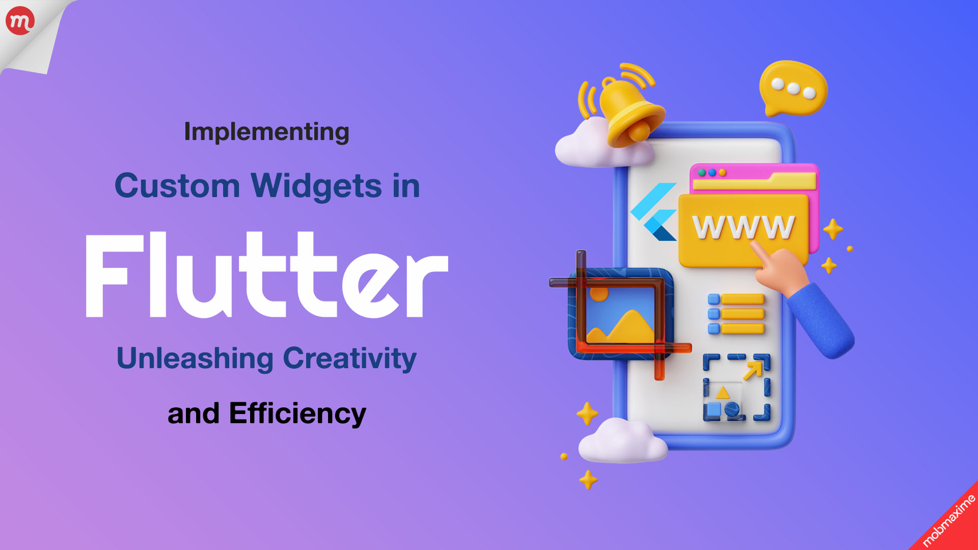 Implementing Custom Widgets in Flutter: Unleashing Creativity and Efficiency