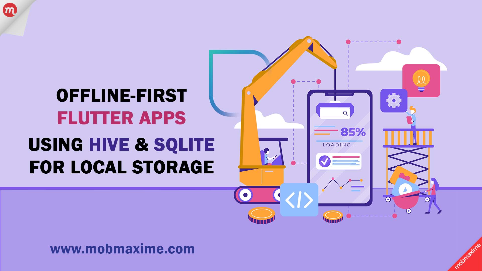 Offline-first Flutter Apps: Using Hive & SQLite for Local Storage